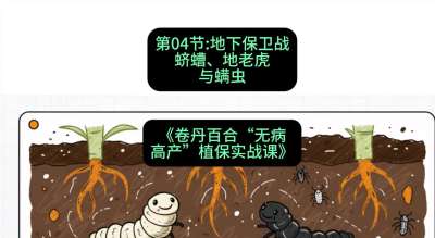 第04节：地下保卫战&mdash;&mdash;蛴螬、地老虎与螨虫 ，课程：《卷丹百合&ldquo;无病高产&rdquo;植保实战课》#识农AI