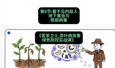 第06节：看不见的敌人&mdash;&mdash;地下害虫与根部病害，课程：《茗茶卫士&mdash;&mdash;茶叶病虫害绿色防控实战课》#识农AI